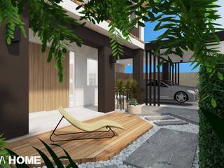 รีโนเวทและต่อเติมบ้านเดี่ยว, Innhome Design Studio Innhome Design Studio