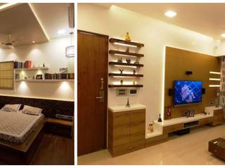 project, Gargee Kashyap homify Gargee Kashyap homify Modern style bedroom