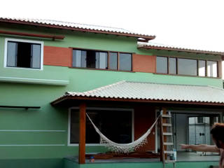 Residência Caravelas do Peró - Cabo Frio, RJ, Oca Bio Arquitetura e Design Oca Bio Arquitetura e Design منازل