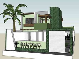 Casa dos Cocais - Reforma de Residencia - São Luís, MA, Oca Bio Arquitetura e Design Oca Bio Arquitetura e Design Casas de estilo tropical