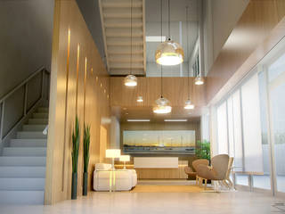 Corporativo Eólica, SET Arquitetura e Construções SET Arquitetura e Construções Moderne Arbeitszimmer