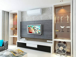 TV Kabinet, Akilla Concept Akilla Concept Klasik Oturma Odası Kontraplak