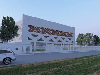 Roi-Et National Musuem Renovation Plan, Aim Ztudio Aim Ztudio Дома в эклектичном стиле