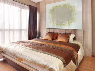 Interior Apartemen Tamansari Semanggi, SAKA Studio SAKA Studio Modern style bedroom