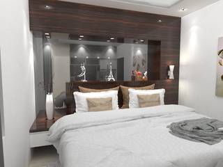 House at Batununggal Abadi, Asera.Atelier Asera.Atelier Modern style bedroom