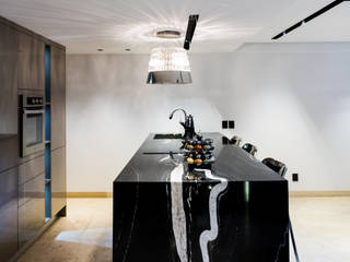 Highlight Black, STUDIO COCOONS STUDIO COCOONS 现代客厅設計點子、靈感 & 圖片