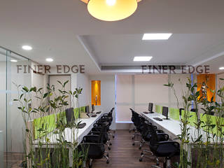 Hindustan micro finance , Finer Edge Architects & Interior Designers Finer Edge Architects & Interior Designers Commercial spaces