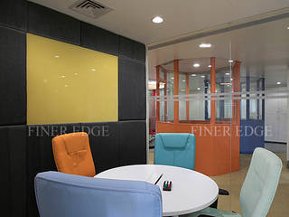 US multinational “Xpanxion” at Pune , Finer Edge Architects & Interior Designers Finer Edge Architects & Interior Designers Commercial spaces