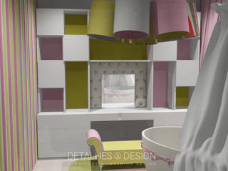 Projeto Interiores - Cantinho Ana Carolina., Detalhes & Design Detalhes & Design