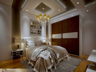 Fainted light | Modern Bedroom , WORKSPACE architects & interior designers WORKSPACE architects & interior designers Modern style bedroom