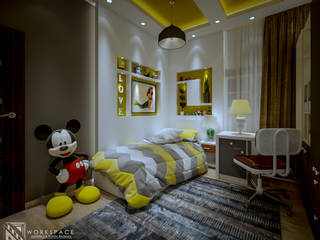 Kid's Space | Bedroom, WORKSPACE architects & interior designers WORKSPACE architects & interior designers غرفة نوم