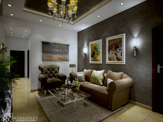 Space for us | Family room, WORKSPACE architects & interior designers WORKSPACE architects & interior designers غرفة المعيشة