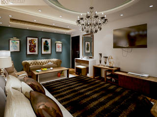 Royal suite | Bedroom, WORKSPACE architects & interior designers WORKSPACE architects & interior designers 모던스타일 침실