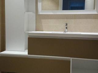 AMUEBLAMIENTOS DE BAÑOS, URBION. BAÑO Y CRISTAL. URBION. BAÑO Y CRISTAL. Ванная комната в стиле модерн