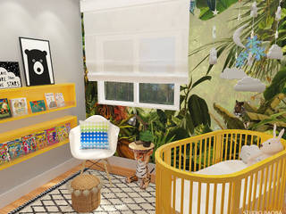 Baby Room in Den Haag, Studio Baoba Studio Baoba غرف الرضع