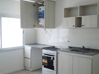 Duplex Minimalista, Dsg Arquitectura Dsg Arquitectura Cuisine minimaliste Contreplaqué