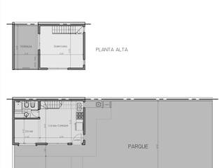 Duplex Minimalista, Dsg Arquitectura Dsg Arquitectura Maisons modernes Béton