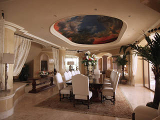 Akumal Palms , DHI Riviera Maya Architects & Contractors DHI Riviera Maya Architects & Contractors Eclectic style dining room