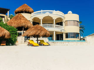 Villa Escapar, DHI Riviera Maya Architects & Contractors DHI Riviera Maya Architects & Contractors Villa