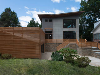 Bethesda Renovation/Addition, ARCHI-TEXTUAL, PLLC ARCHI-TEXTUAL, PLLC Detached home