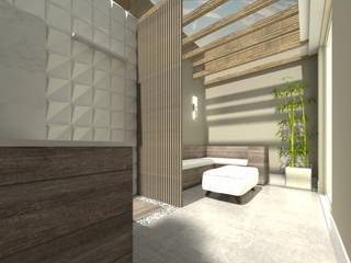 ESPAÇO GOURMET, LOUNGE E PISCINA, Catabila Arquitetura Catabila Arquitetura สระว่ายน้ำ