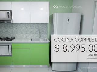 COCINA COMPLETA, Progetto Cucine Progetto Cucine Dapur Modern