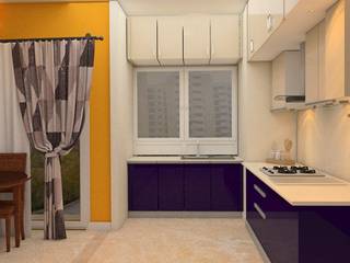 Mantri Webcity, Duplex 3 BHK - Mr. Vishal, DECOR DREAMS DECOR DREAMS システムキッチン