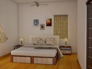 Independent Bungalow, RR Nagar - Mr. Mohan, DECOR DREAMS DECOR DREAMS モダンスタイルの寝室