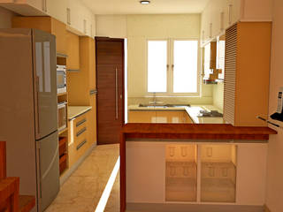 JR Greenwich Villas, Sarjapur Road - Ms. Natasha, DECOR DREAMS DECOR DREAMS Dapur built in