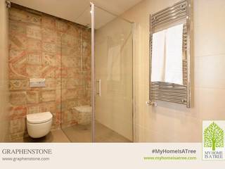 RENOVACION PISO ECOLOGICO, GRAPHENSTONE GRAPHENSTONE Modern style bathrooms