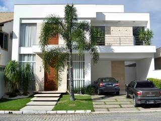 Residência no Cond. Sonho Dourado, Ronaldo Linhares Arquitetura e Arte Ronaldo Linhares Arquitetura e Arte Single family home