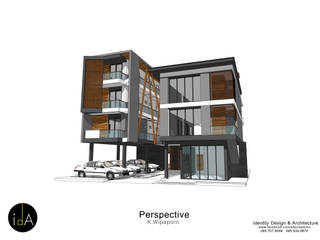 บ้าน คุณ วิภาภรณ์, Identity Design & Architecture Part.,Ltd Identity Design & Architecture Part.,Ltd Nhà gia đình