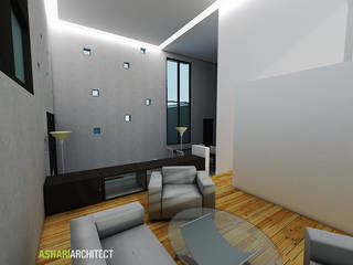 Palembang House, Ashari Architect Ashari Architect Living room