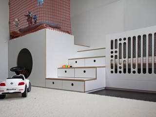 Haus am Grund, dieMeisterTischler dieMeisterTischler Boys Bedroom Wood Wood effect