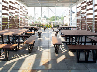 Comedor Valladolid, Boutique de Arquitectura (Sonotectura + Refaccionaria) Boutique de Arquitectura (Sonotectura + Refaccionaria) Salas de jantar modernas