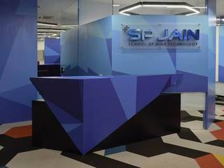 S. P. Jain School of High Technology, Kurla, Studio - Architect Rajesh Patel Consultants P. Ltd Studio - Architect Rajesh Patel Consultants P. Ltd مساحات تجارية