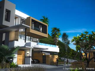 verano residence, byvista architect co.,ltd byvista architect co.,ltd
