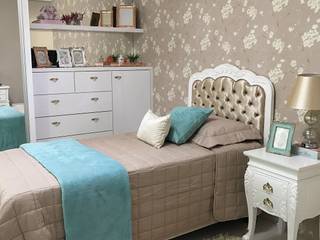 QUARTO DE MENINA, ISADORA MARTEL interiores ISADORA MARTEL interiores Phòng ngủ bé gái