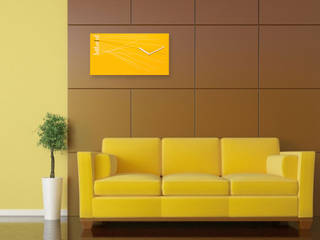 Living Room Wall Styling, Just For Clocks Just For Clocks Modern living room Wood Wood effect