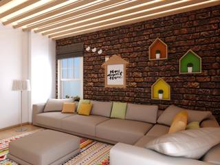 Living room, Nterior™ Nterior™ Tropical style living room