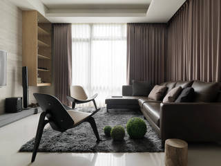 L House / Interior Design, 三石設計工程行 三石設計工程行 Living room