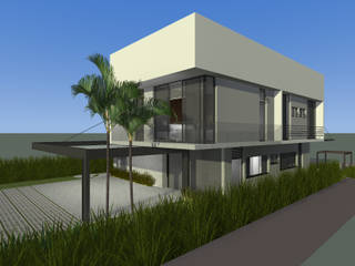 Residencial Bomk, PRETE Arquitetura PRETE Arquitetura 現代房屋設計點子、靈感 & 圖片