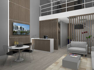 Sala Comercial, PRETE Arquitetura PRETE Arquitetura 書房/辦公室