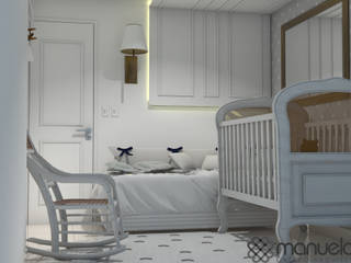 Quarto KN '2016, Manuela Castro Arquitetura Manuela Castro Arquitetura Nursery/kid’s room