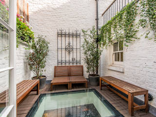 Chelsea House - London, Prestige Architects By Marco Braghiroli Prestige Architects By Marco Braghiroli Modern Garden