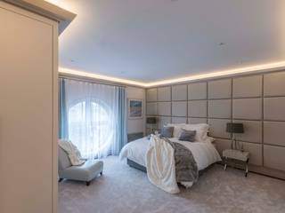 Bedroom Prestige Architects By Marco Braghiroli Modern style bedroom bedroom,Bedroom,lighting