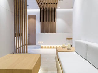 Ébano selects KRION to bring a sensation of wellbeing to Clínica Dental Jordá, KRION® Porcelanosa Solid Surface KRION® Porcelanosa Solid Surface Ruang Komersial