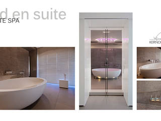 Jedem Raum seine Besonderheit geben...., KERN-DESIGN GmbH Innenarchitektur + Einrichtung KERN-DESIGN GmbH Innenarchitektur + Einrichtung Moderne Badezimmer Kalkstein Weiß