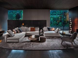 The Power of Neutrals, Spacio Collections Spacio Collections Living roomSofas & armchairs Textile Grey