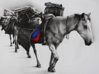 Buy “Horse” Sketch Art Online, Indian Art Ideas Indian Art Ideas ІлюстраціїКартини та картини